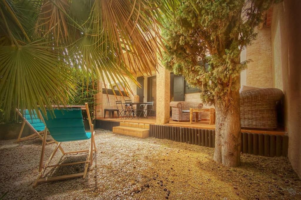 Апартаменти Cocoon'Isle - Jardinet- Jacuzzi Л'Іль-сюр-ла-Сорг Екстер'єр фото